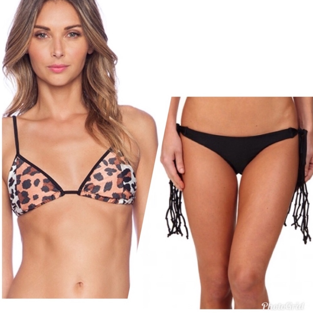 🆕 Amuse Society Beach Vida Bling Bikini Set